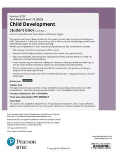 BTEC Tech Award 2022 Child Development Student Book  - Image 2