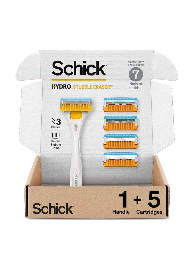 schick - Schick Hydro Stubble Eraser Kit Schick Stubble Eraser Razor With Refills Stubble Razor With 5 Razor Blades - Image 1