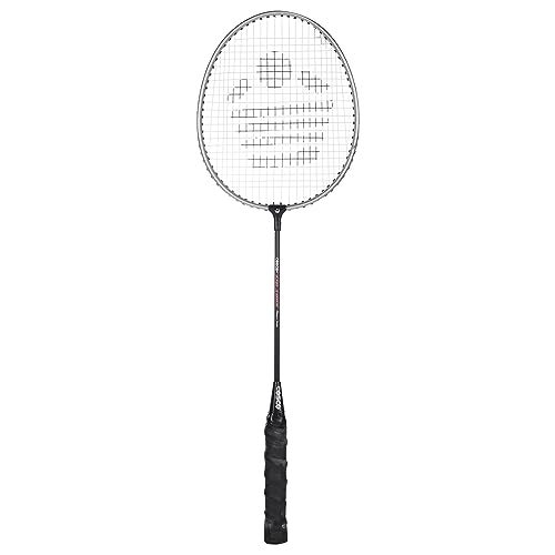 Cosco CB-150E Alloy Steel Strung Badminton Racquet With Free Head cover (Silver) | For Beginers | 95 grams | Maximum String Tension - 21lbs - Image 1