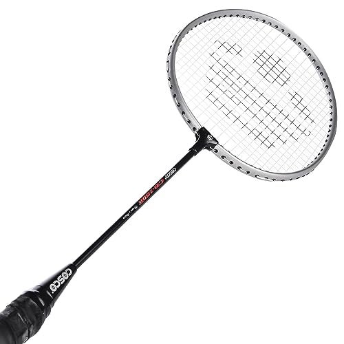 Cosco CB-150E Alloy Steel Strung Badminton Racquet With Free Head cover (Silver) | For Beginers | 95 grams | Maximum String Tension - 21lbs - Image 2