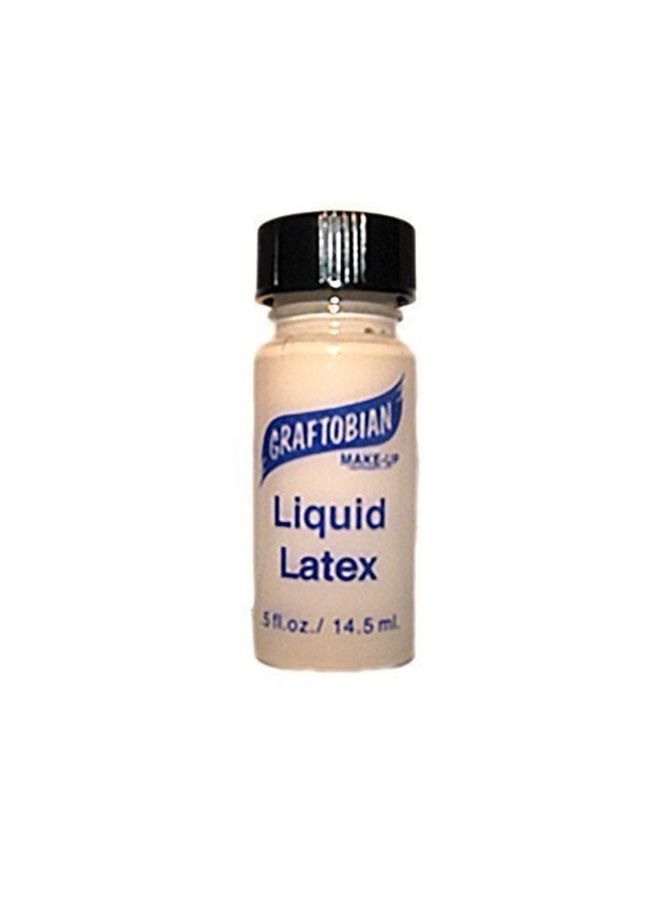 Graftobian Liquid Latex SFX Makeup - Professional Skin Safe Adhesive for Special Effects and Body FX, For Theatrical Stage, Cosplay, and Halloween Makeup, 0.5 ounce