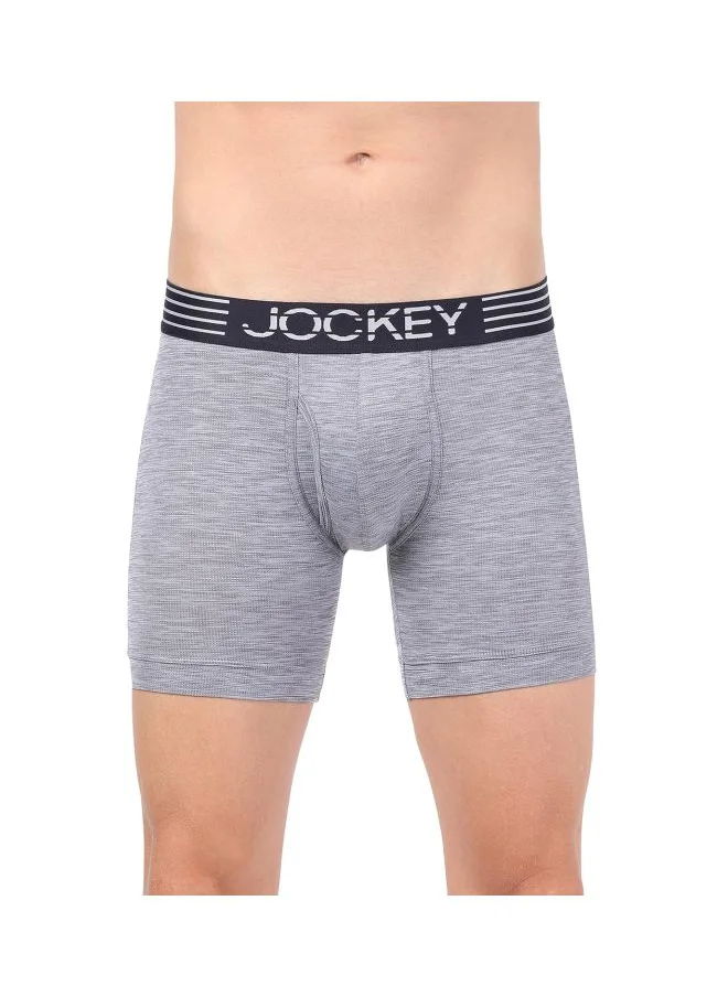 JOCKEY Jockey MM06 Men Microfiber Mesh Elastane Stretch Sports Boxer Brief with Stay Dry Technology