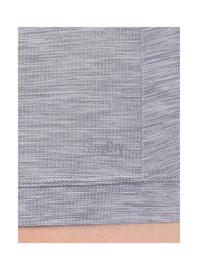 Jockey Mid Grey MM06 Men Microfiber Mesh Elastane Stretch Sports Boxer Brief with Stay Dry Technology for Men | Best Price UAE