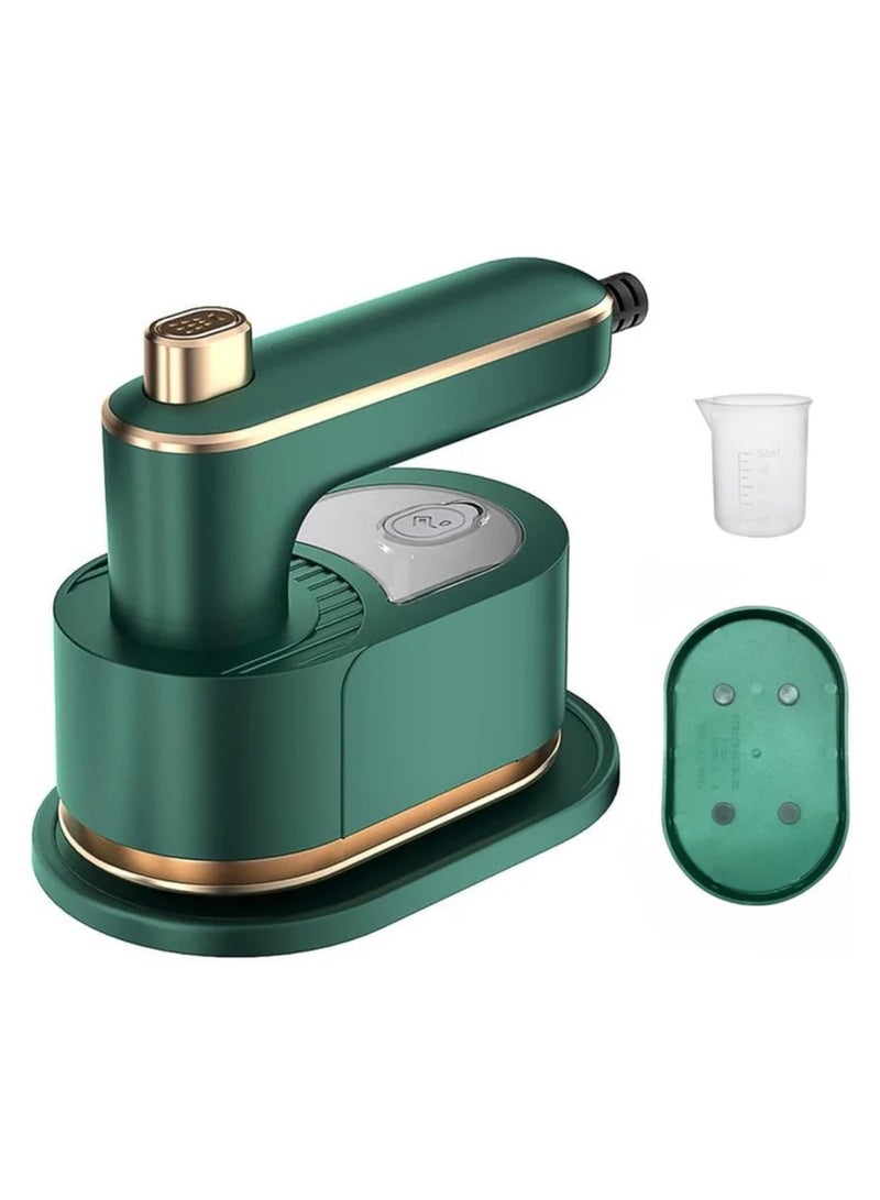 Travel Mini Steam Iron for Clothes Portable Mini Ironing Machine,180°Rotatable Steam Iron Handheld, Mini Travel Steamer for Clothes Support Dry & Wet Ironing for Home, Travel, College, Gift - Image 1