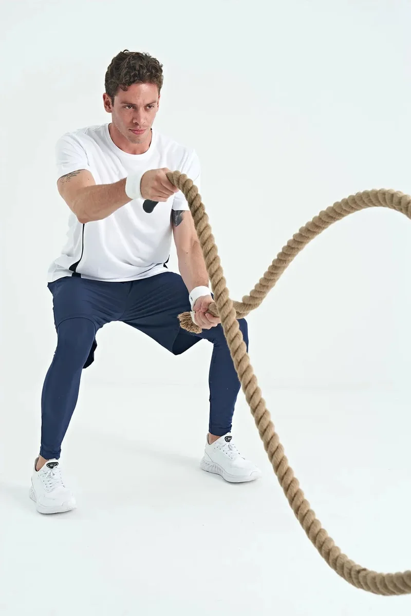 تومي لايف TOMMY Men's Skinny Knit Active Pants