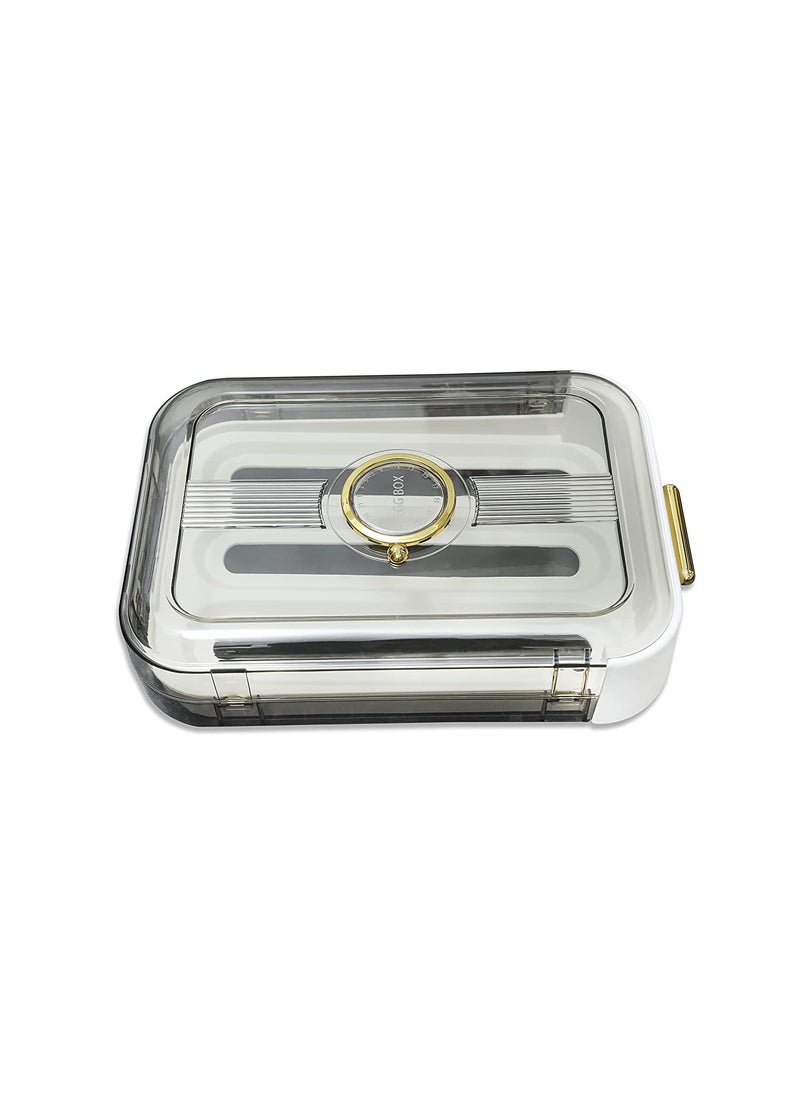IMUU IMUU Egg Storage Box Egg Storage Container with Freshness timer Acrylic Egg Storage Box or Egg Trays for Refrigerato Type Egg Crisper Kitchen Egg TrayMulticolor  - Image 1