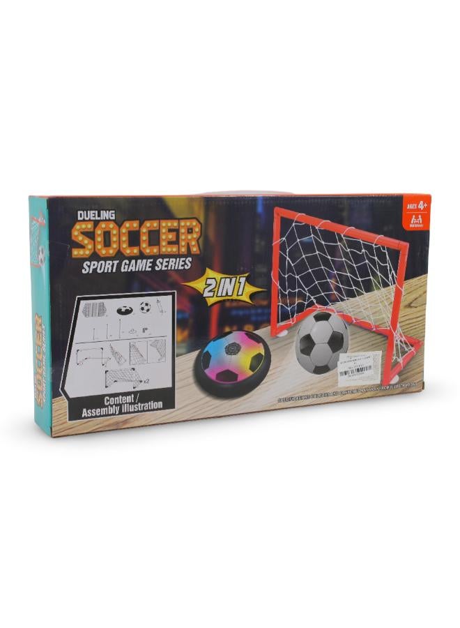 OKO Dueling Soccer 2 in 1 Neon Air Cushion Football Game Set - Image 2