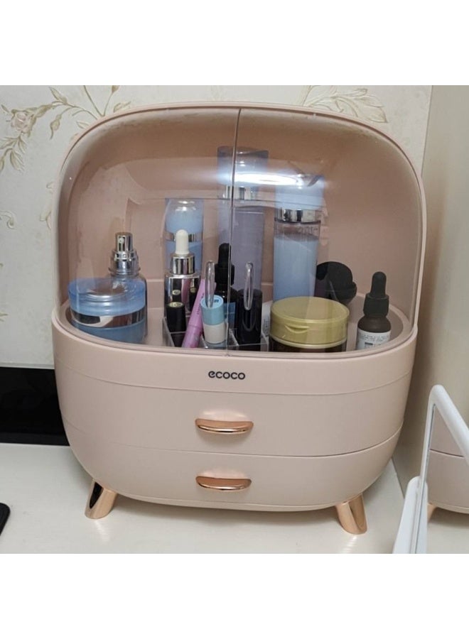إيكوكو منظم مكياج واكسسوارات باب اكريليك 2 درج - Image 2
