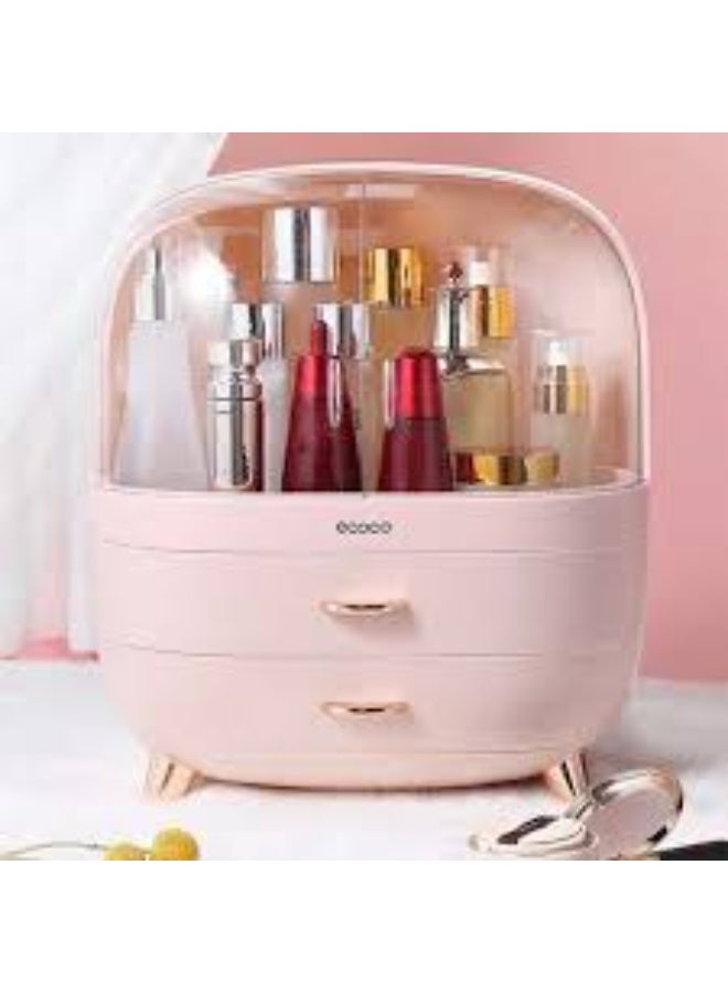 إيكوكو منظم مكياج واكسسوارات باب اكريليك 2 درج - Image 1