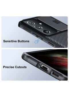 Nillkin Protective Case for Samsung Galaxy S23 FE 5G, TPU Shockproof Airbags Frame with Camera Lens Protection Slide Cover, PC Anti-Fingerprint Mobile Back Cover, 6.4-inch Slim Fit Phone Cases (Black)  - Image 5
