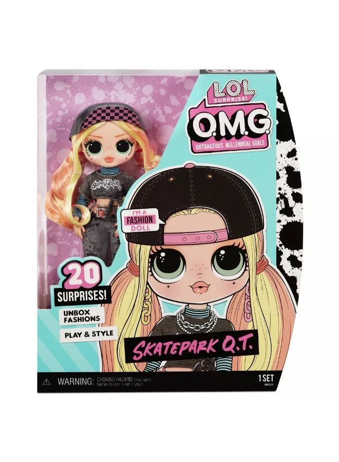 L.O.L. SURPRISE! LOL Surprise OMG - Skatepark Q.T. Fashion Doll - MGA-580423
