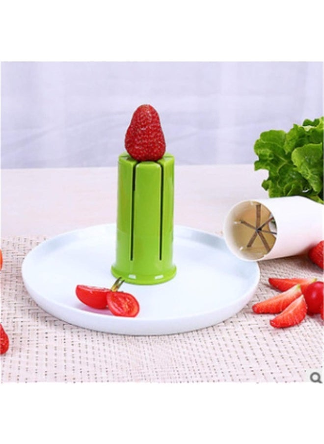 Generic Carrot Cutter,Fruit Cutters,Grape Cutters Grape Slicer Honey Dispenser Potatoes Strawberry Slicer Vegetable Slicer For Kids  - Image 4