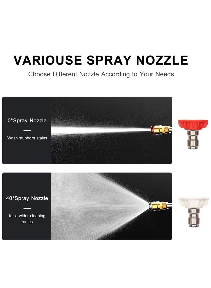 24V Cordless Portable Washer Electric High Pressure Cleaner Machine 30Bar Lithium Battery Handheld Car Cleaning Device With Foam Generator Nozzle Water Pump - Image 2