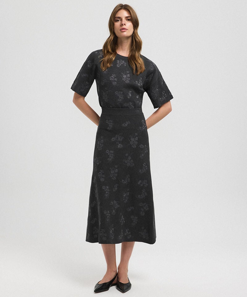 Ipekyol Sequin Knit Skirt - Image 1