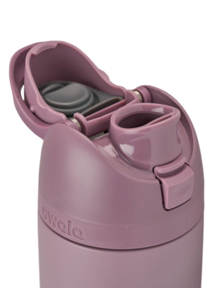 زجاجة مياه معزولة من الفولاذ المقاوم للصدأ من فريسيب مع مصاصة للرياضة والسفر والمدرسة، زجاجة مياه رياضية خالية من مادة BPA، 24 أونصة - Image 3