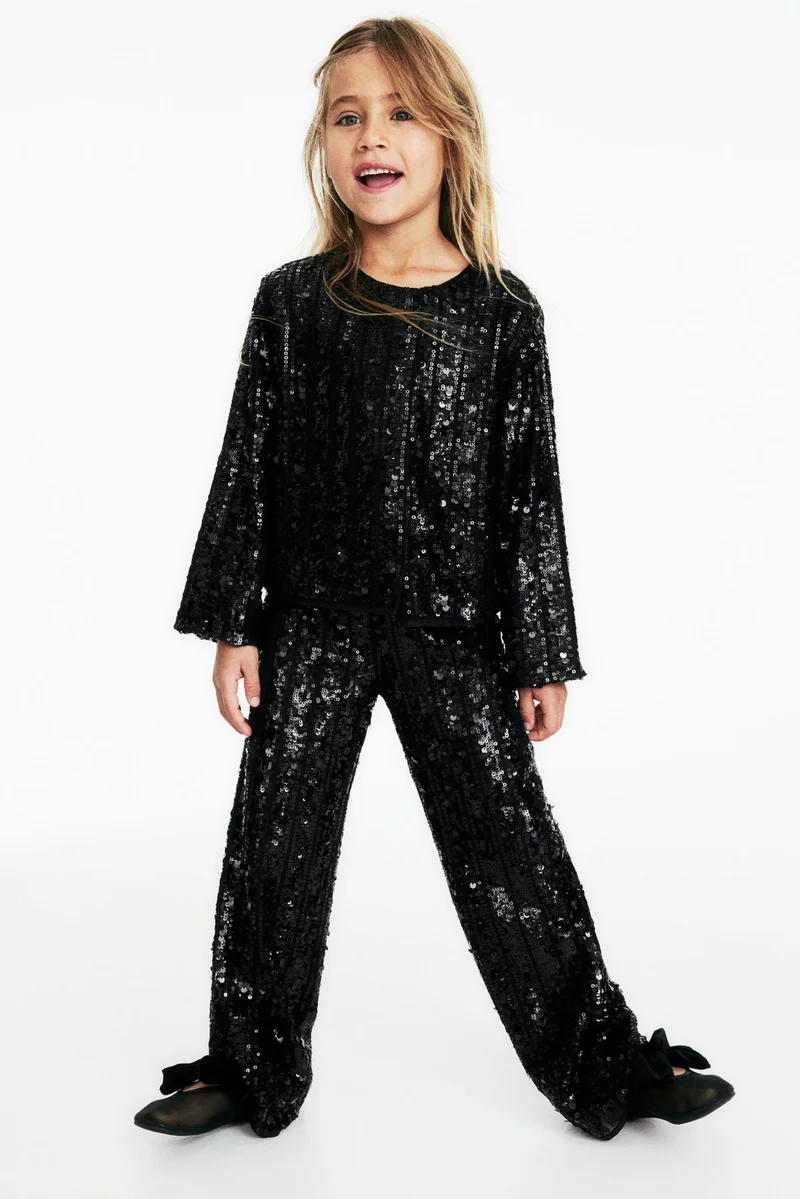 H&M Sequined Blazer