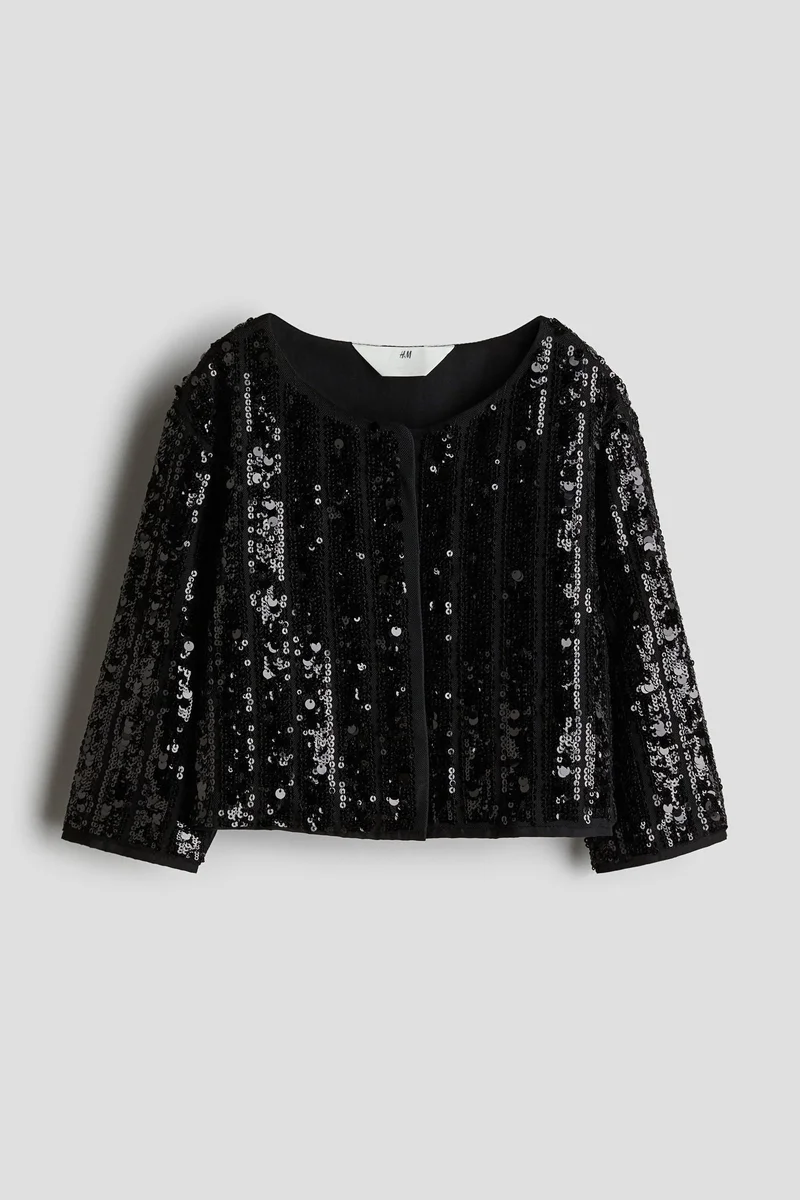 H&M Sequined Blazer