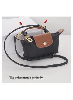 SYOSI Bag Shoulder Strap Leather Buckle, 2Pcs D Rings for Purse Genuine Leather Purse Making Supplies for Leather Crossbody Purse Craft  MultiPurpose Metal D Ring SemiCircular D Ring DIY Accessories  - Image 4