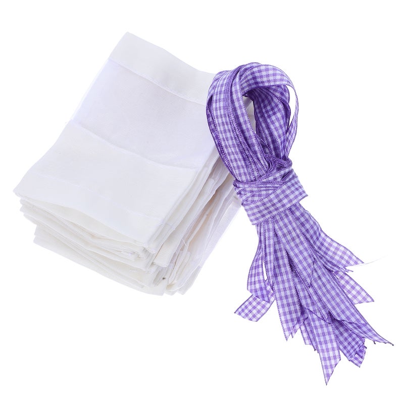 20pcs Lavender Sachet Bags Empty Small Drawstring Pouches Jewelry Pouch For Lavender Candy Jewelry Spices And Present - Image 1
