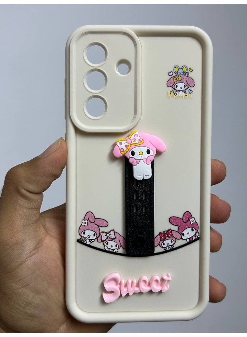 جراب خلفي بتصميم كرتوني جديد عليه كلمه Sweet متوافق مع هاتف Samsung A56 - Image 3