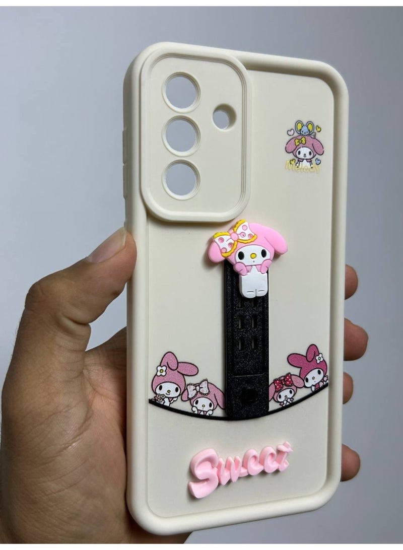 جراب خلفي بتصميم كرتوني جديد عليه كلمه Sweet متوافق مع هاتف Samsung A56 - Image 1