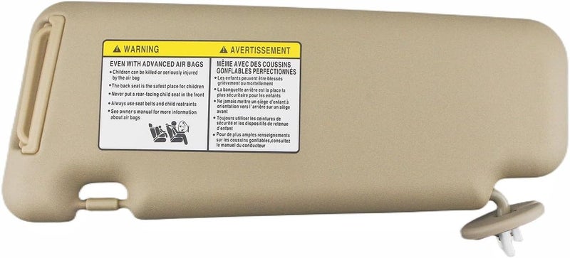 QASULER Sun Visors for Toyota Highlander - Image 3