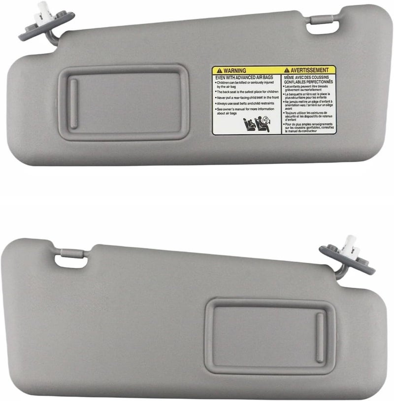 QASULER Sun Visors for Toyota Highlander - Image 4