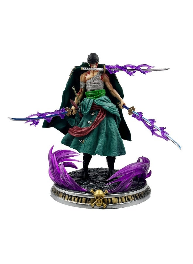 تمثال رورونوا زورو – شخصية ون بيس، مجسم أنمي عالي الجودة لهواة جمع المجسمات - Image 1