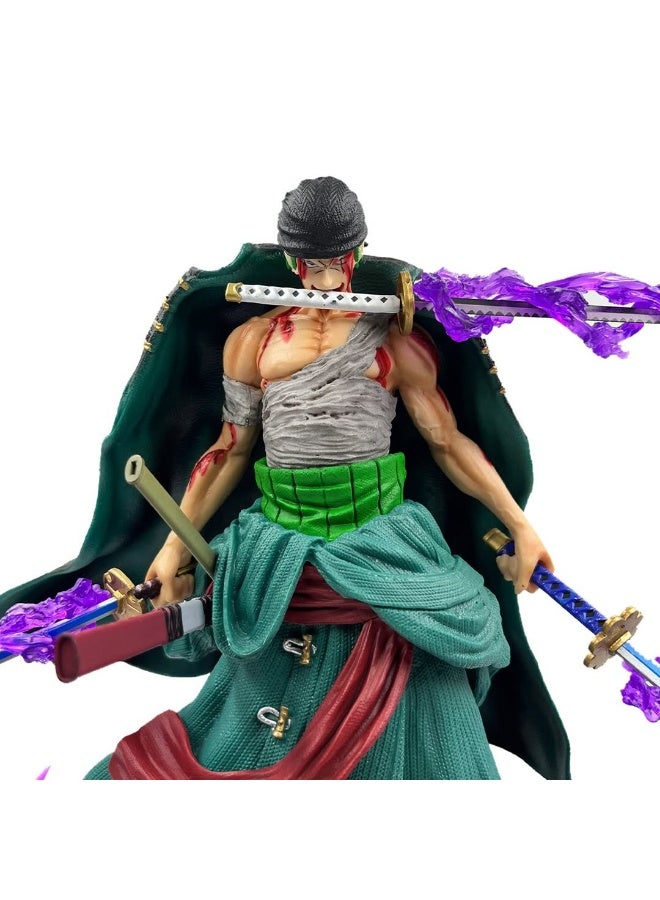 تمثال رورونوا زورو – شخصية ون بيس، مجسم أنمي عالي الجودة لهواة جمع المجسمات - Image 3