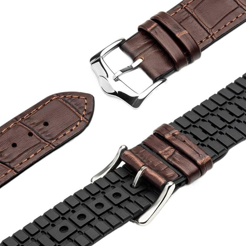 Leather Portable Smartwatch Band for daily smartwatch wear and replacement strap Everyday Use Home Use Travel Use Outdoor Use Use Routine Use - Image 3