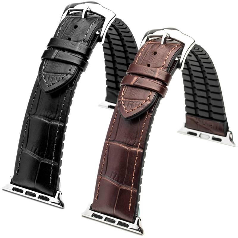 Leather Portable Smartwatch Band for daily smartwatch wear and replacement strap Everyday Use Home Use Travel Use Outdoor Use Use Routine Use - Image 2
