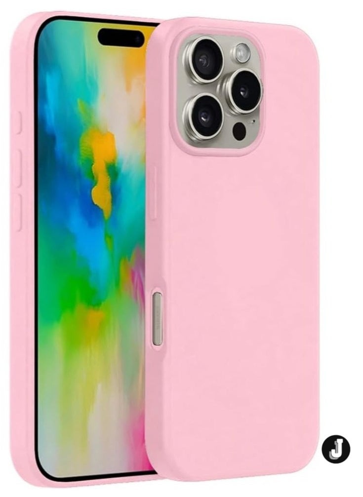 NEW "NEW Liquid Silicone Case for iPhone 16 Pro Max - Ultra Slim Design, Soft Anti-Scratch Microfiber Lining & Drop Protection"