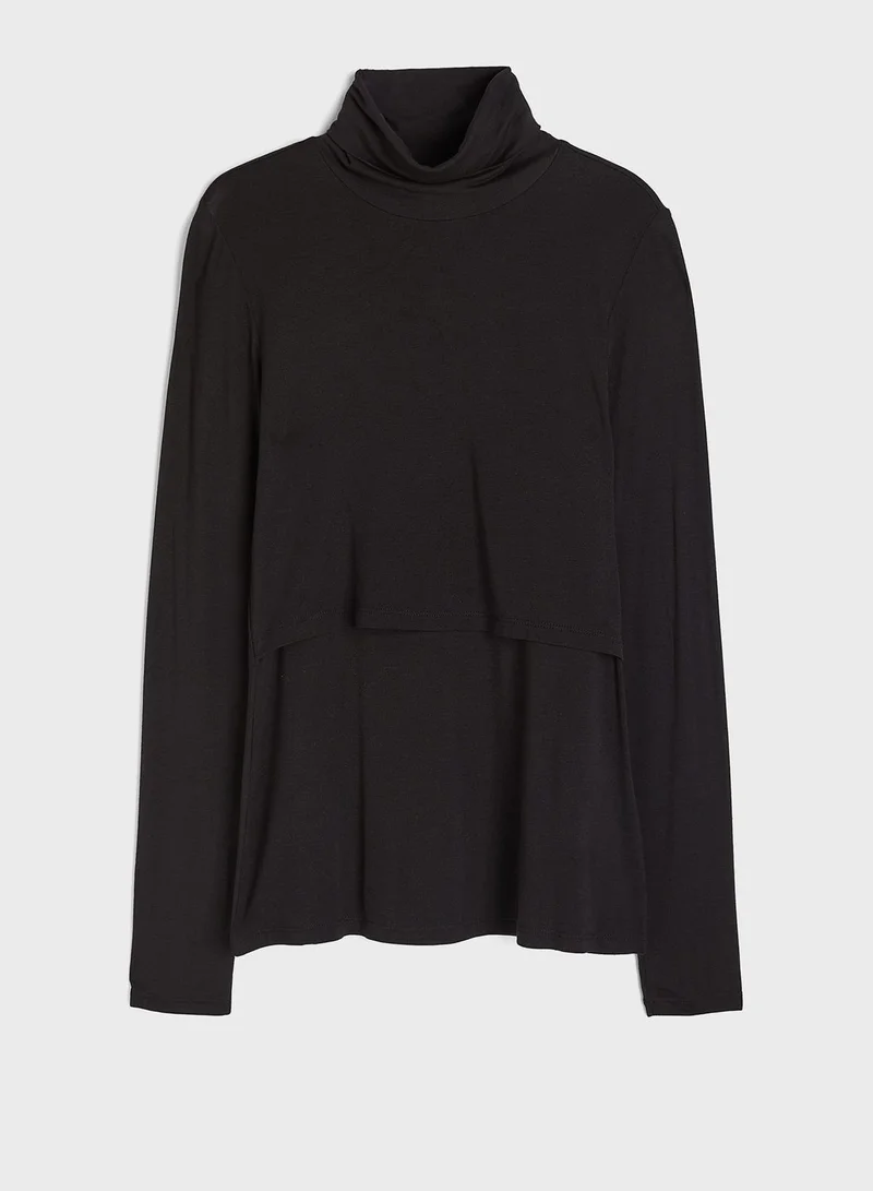 H&M Mama Highneck Top