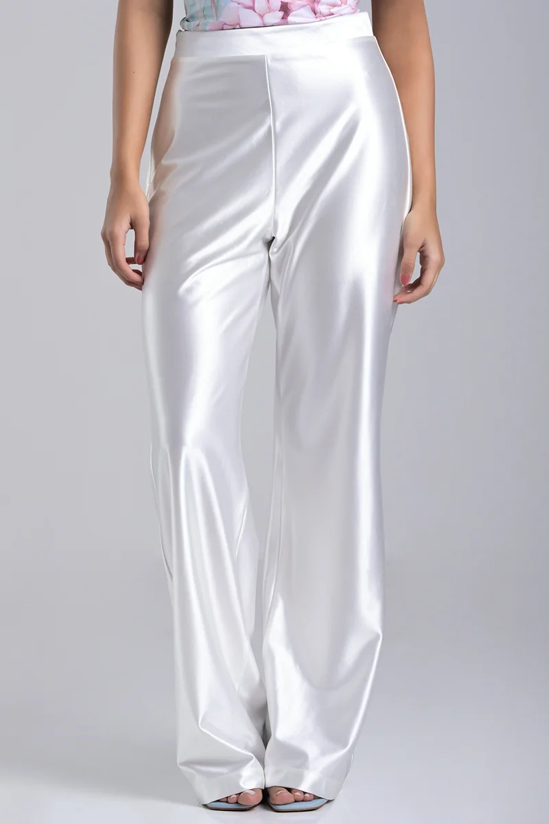 Off-white Palazzo Pants
