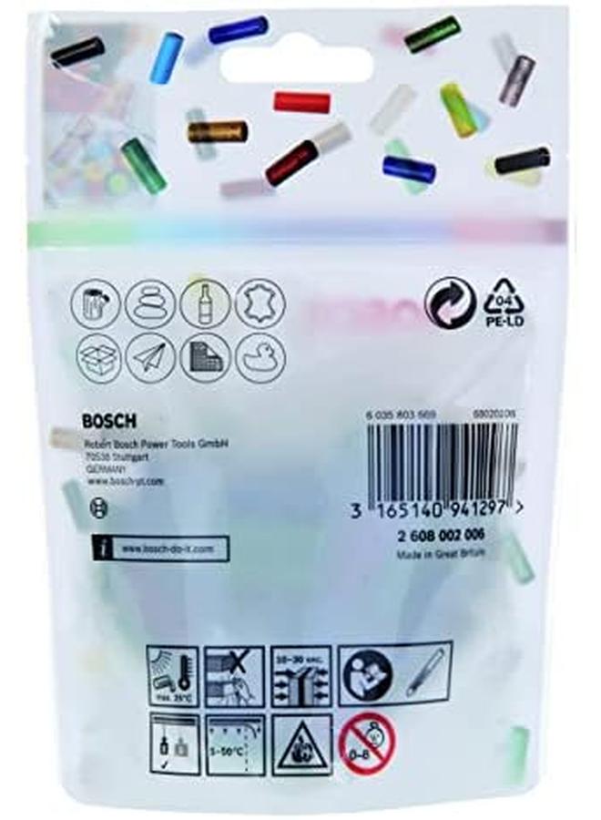 BOSCH Gluey Sticks Glitter Mix Colour 70 Pieces Low Melt Adhesive Sticks For Glueing And Decorative Tasks - Image 3