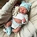Zero Pam Lifelike 18 Inch Realistic Reborn Baby Dolls Silicone Full Body Boys Real Life Baby Dolls Full Body Silicone Anatomically Correct Reborn Boy Doll That Look Real Newborn - Image 2