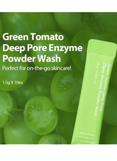 SUNGBOON EDITOR SUNGBOON EDITOR Green Tomato Deep Pore Clean Enzyme Powder Wash, minimize enlarged pores, pore cleaner, facial exfoliating, blackheads removal, clear acne blemishes, Korean skincare  - Image 3