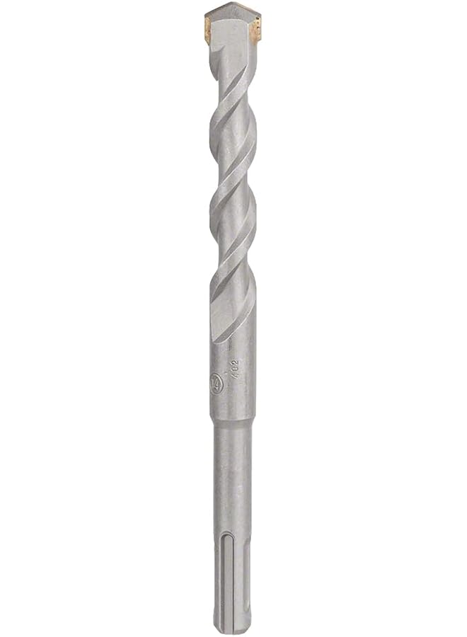 BOSCH Sds Plus 1 Drill Bit For Rotary Hammer Drills Optimised For Drilling Inch Concrete 2 Flute U Shape Flute Design Provides Effective Dust Removal 14.00 Mm Diameter 160 Mm Total Length 1 Pcs - Image 1