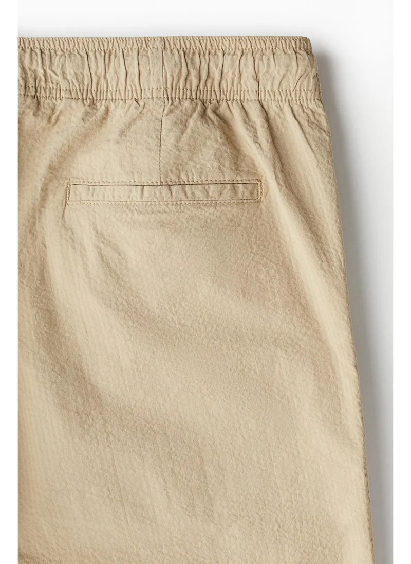H&M Relaxed Fit Seersucker trousers