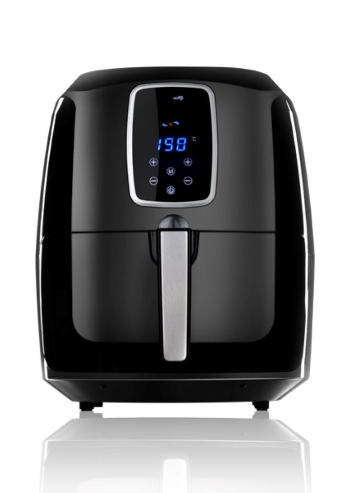 ALSAIF-ELEC Electric Healthy Air Fryer For Fry/Grill/Bake/Roast 6 L 1800 W AL7202 Black - Image 1