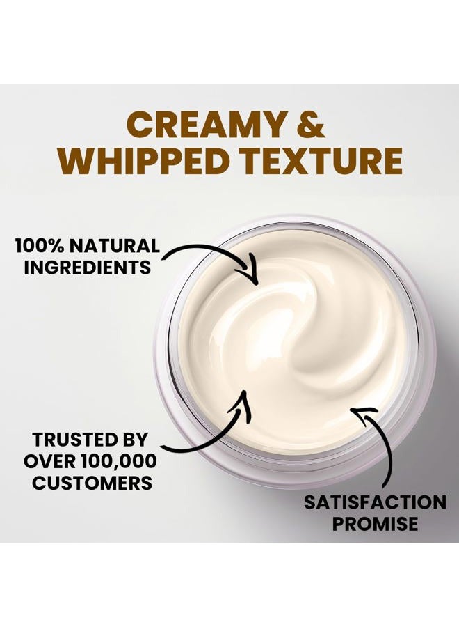 MONIER Whipped Beef Tallow for Skin, Tallow and Honey Balm for Face, Moisturizer with 100% Organic Grass-Fed Beef Tallow & Raw Wild Honey - Packaging May Vary - Dry & Sensitive Skin (Unscented) - Image 3