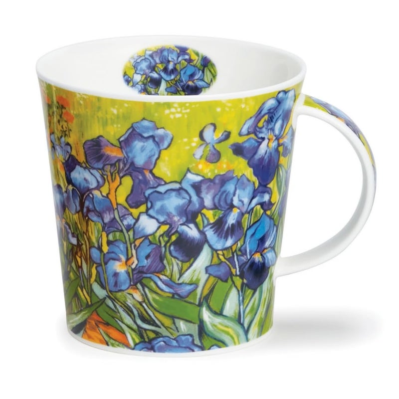 Dunoon Caingorm Fine Bone China Mug Irises