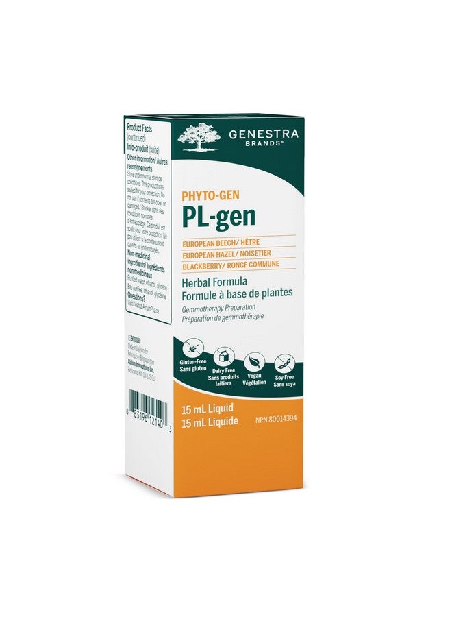 Genestra Brands Pulmo-gen | European Beech, European Hazel, and BlackBerry Herbal Supplement | 0.5 fl. oz. - Image 1