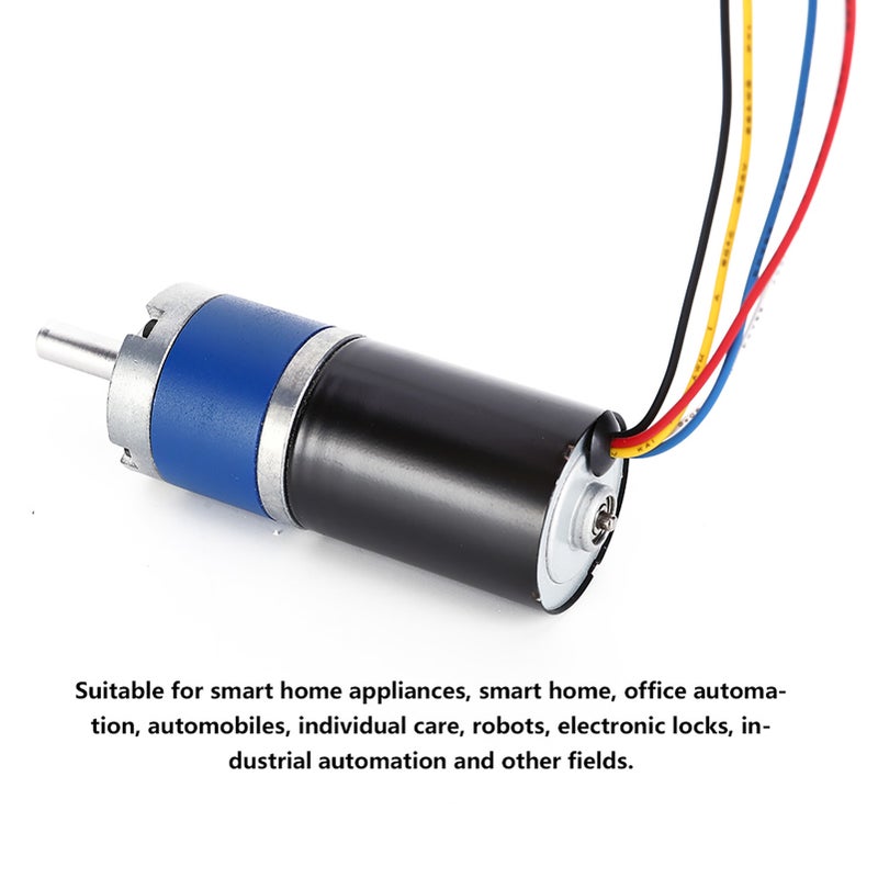 Brushless DC Motor Mechanical Parts Metal Gear 36MM High Torsion Low Noise Wear Resistant 12V(60RPM ) - Image 2