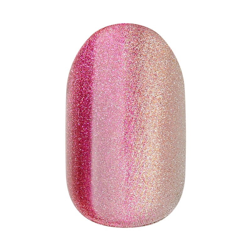 Impress KISS imPRESS No Glue Mani Press On Nails, ColorFX, 'Walk Out', Pink, Short Size, Oval Shape, Includes 30 Nails, Prep Pad, Instructions Sheet, 1 Manicure Stick, 1 Mini File - Image 5