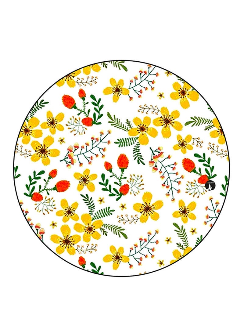 RKN Flowers Printed Large Pin Multicolour - Image 1