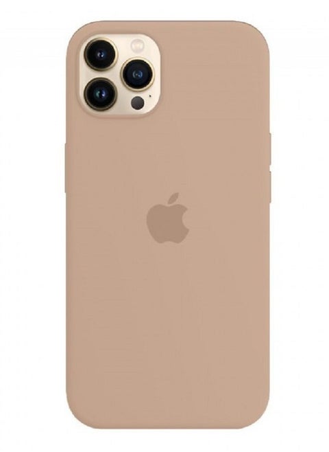 iPhone 13 Pro Silicone Case Ultra Slim Soft Shockproof Cover Sand Pink