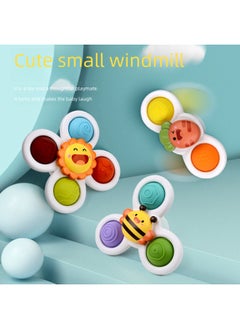 Generic Sucker Pressing Tun Tun Le Top Toy Rodent Extermination Pioneer Hand-held Board Baby Pressing Exercise Board Finger Bubble Le-Color: Press And Spin Music - 2 Pages Of Carrots  - Image 2