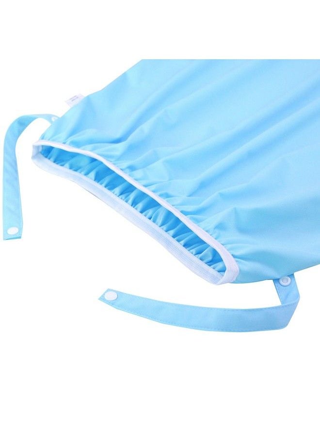 Wegreeco - Reusable Diaper Pail Liner For Cloth Diaper Laundry Kitchen Garbage Cans(2 Pack Blue Sky Owl) - Image 1