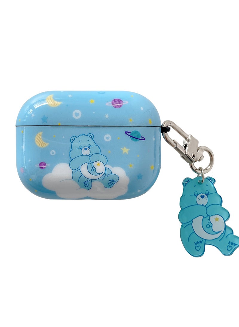 Peanuts Bear Printed Case Cover With Carabiner For Apple AirPods 1/2